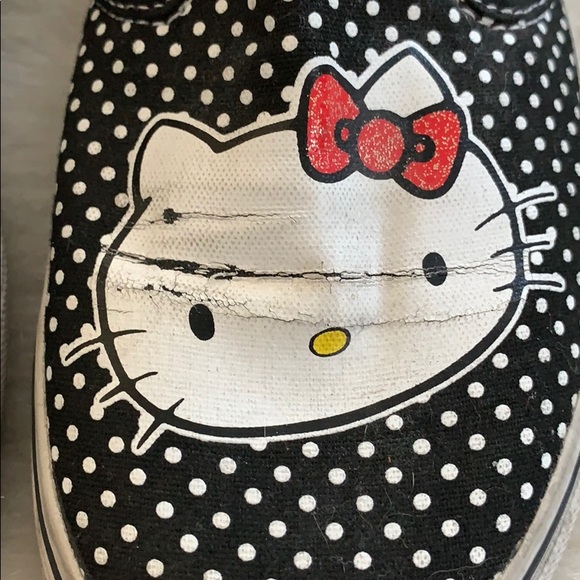 Vans Shoes Vans Hello Kitty Polka Dot Slip On Loafer Shoe Cat